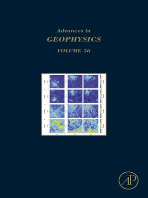 cover image of Advances in Geophysics